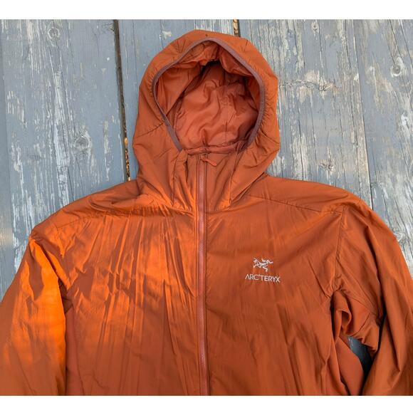 Arc'teryx Atom LT Hoody Men's XXL Burnt Orange Insulated Jacket Coreloft 24108 - Picture 1 of 8